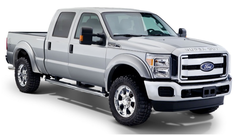 Ford F-350 Fender Flares - Husky Liners - Extend-A-Fender Style - Matte Black - `11-`16